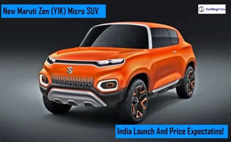 New Maruti Zen (Y1K) India Launch, Price Expectations, Features ...