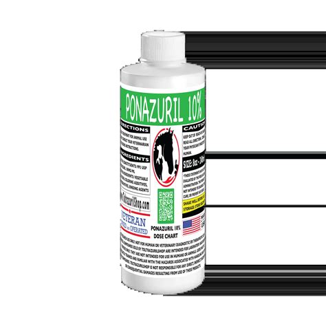 Ponazuril 10% 100mg/ml Liquid Solution For Coccidiosis
