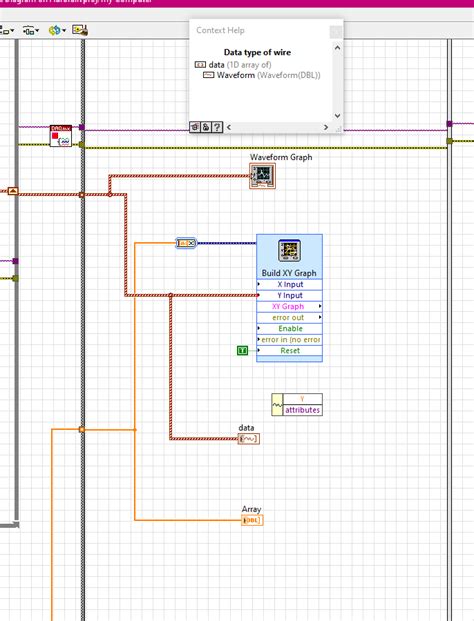 Image result for Waveform to Array LabVIEW