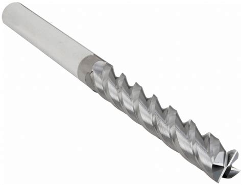 Carbide, AlTiCrN Coated, Square End Mill - 45XX81|284-000215 - Grainger