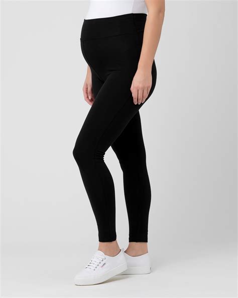Ripe Maternity Organic Essential Leggings Black | Maternity Pants ...