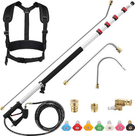 Amazon.com : PWACCS 24 FT Telescoping Pressure Washer Wand, Telescopic ...