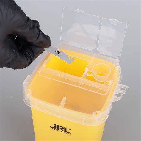 JRL Waste Blade Container, Yellow