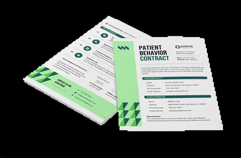 Free Behavior Contract Templates - Venngage