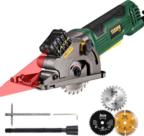 Mini Circular Saw, TECCPO 4.8Amp, Compact Circular India | Ubuy