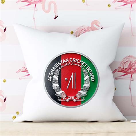 Send ICC Afghanistan World Cup Team Logo Cushion Online - GAL23-111220 ...
