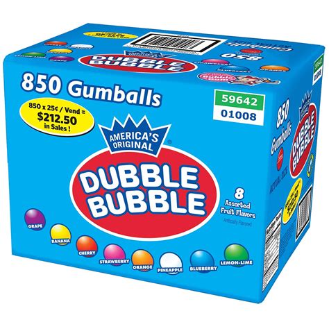 Dubble Bubble Gumball Assortment - 850pcs - Walmart.com
