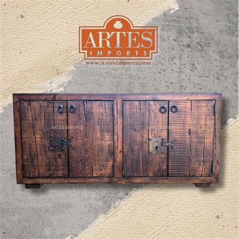 Rustic Entry Table - Artes Imports The Best Custom Mesquite Furniture Store