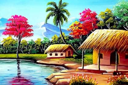 Self Adhesive UV Coated High Resolution Vinyl Print- Beautiful Nature ...