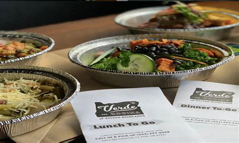 Verde cocina's menu - portland | restaurants in portland