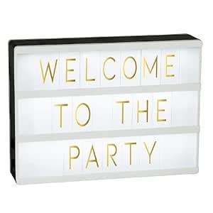 Buy Hamster London Letter Light Box A4 Size Cinematic Light Up Box with ...