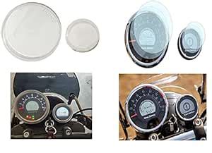 Gate 7 Combo Set Tempered Glass Screen Protector with Speedometer Rain ...
