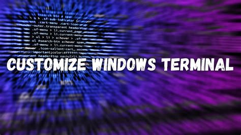 Image result for Customize Windows Terminal