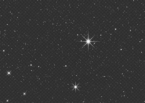Premium PSD | Stars isolated transparency background