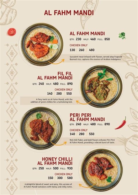 Menu at Nahdi Mandi Restaurant, Chennai