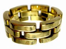 Brick Ring by Cartier Brick Effect Ring The Antique Jewellery Company Brick Ring
