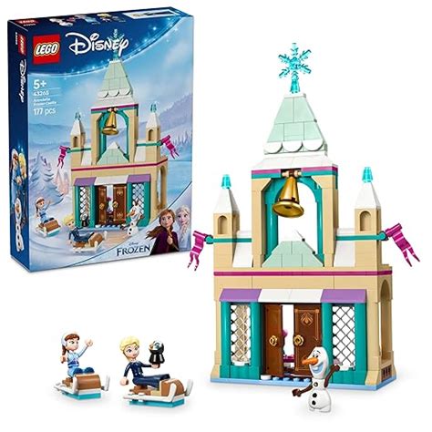 LEGO ǀ Disney Frozen Arendelle Frozen Castle Building Playset 43265 ...