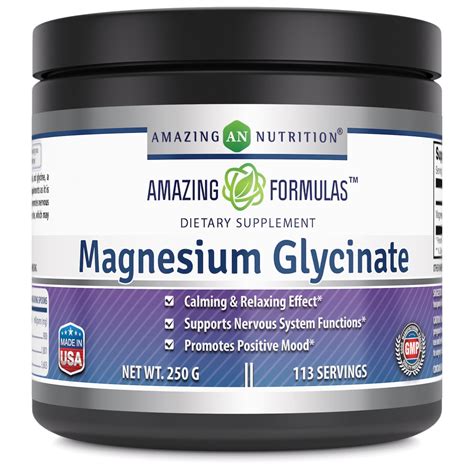 Pure Lab Vitamins Magnesium Glycinate Powder at Blair Martin blog