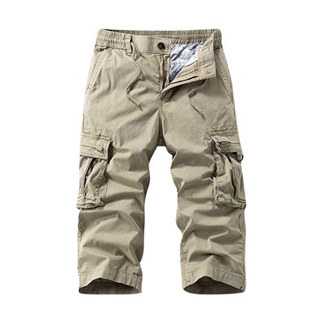 Short Cargo Shorts For Men Mens Cargo Shorts Work Cargo Long Shorts for ...