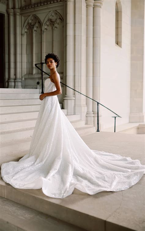 Wedding dress train lengths 60 photos - Vianawedding.com