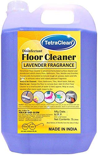TetraClean Premium Bathroom Floor Cleaner -Advanced Disinfectant and ...