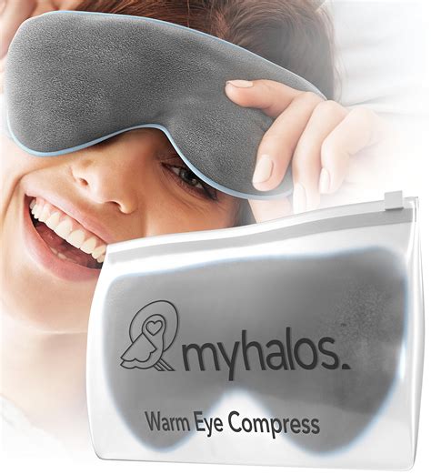 Microwave Activated Warm Eye Compress for Dry Eyes, Blepharitis & Stye ...