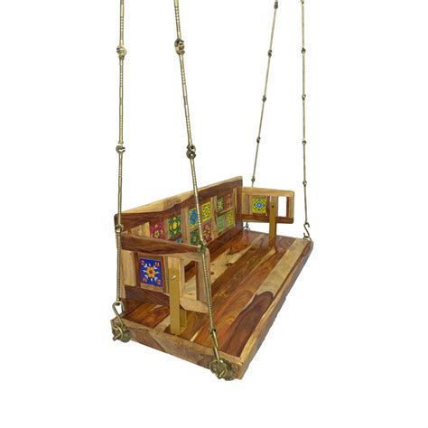 Swing Convertible Indian Rosewood Natural Finish – Sindhu Soul Craft