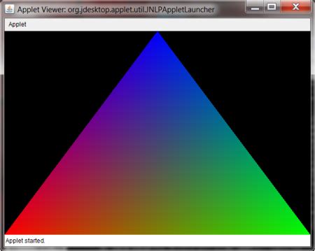 Applet Java Edge 的图像结果