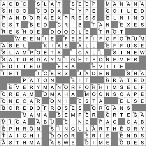 Pantheon member crossword clue Archives - LAXCrossword.com