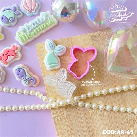 AR-45 MINI COLA SIRENA ACRILICO + CORTADOR - Bateconemi