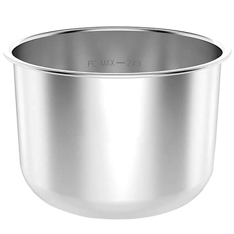 Buy Geek Robocook Compatible 8 liter Stainless Steel Inner Cooking Pot ...
