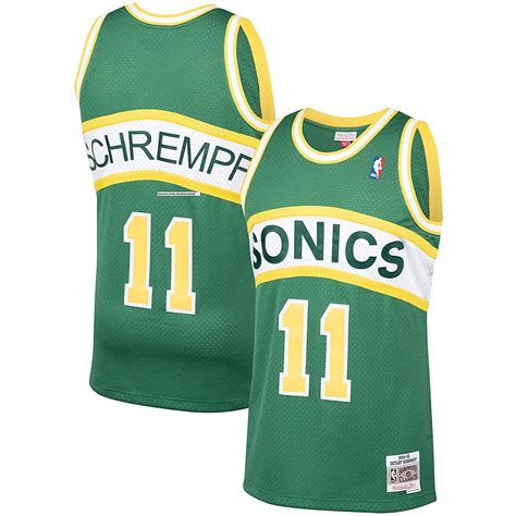 Mitchell Ness Detlef Schrempf Seattle SuperSonics 1994/95 Hardwood ...