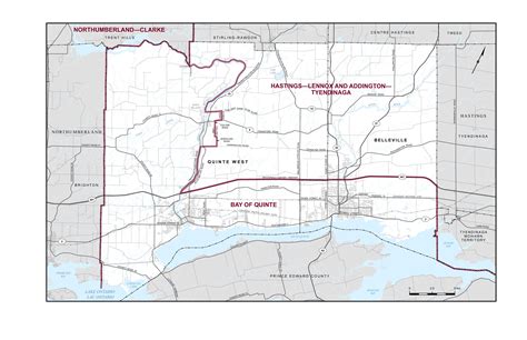 Cities of Belleville and Quinte West | Maps and Boundary Descriptions – 2023 Representation ...