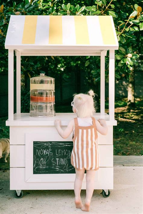 Lemonade Stand DIY - A Beautiful Mess