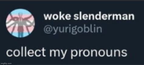 collect my pronouns - Imgflip