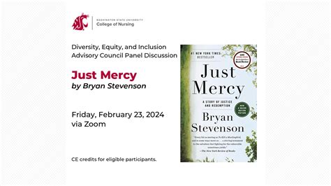 Just Mercy by Bryan Stevenson Diversity, Equity, and Inclusion (DEI ...