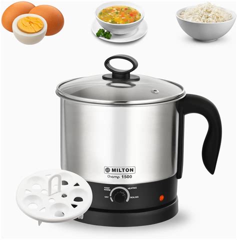 Buy Pigeon by Stovekraft Joy Rice Cooker with Single pot, 1 litres ...