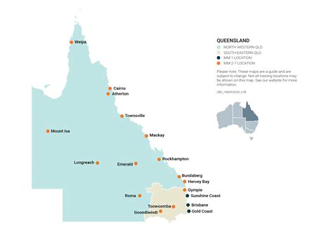Emerald Queensland Map