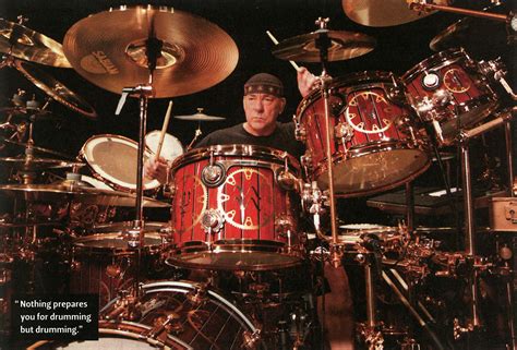 Neil Peart Drum Set Clockwork Angels Tour
