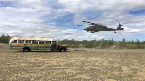 Abandoned ‘Into the Wild’ bus removed from Alaska backcountry