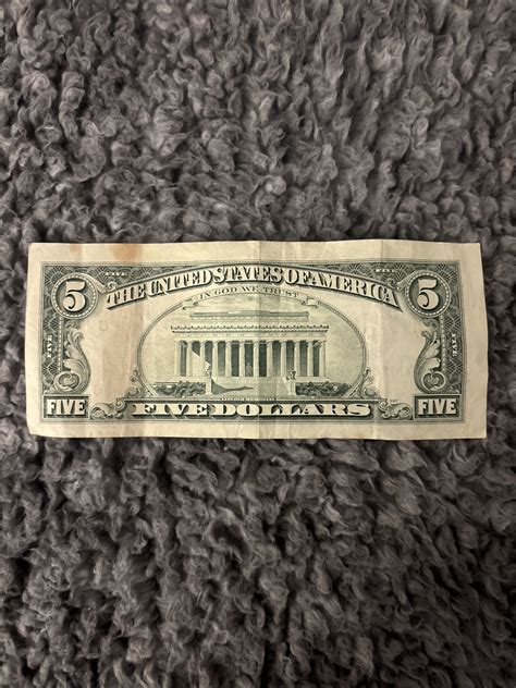 1988 series a 5 dollar bill | eBay