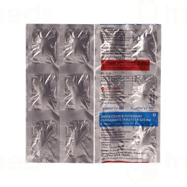 Flamox Cv 625 Tablet 6: Uses, Side Effects, Price & Substitutes
