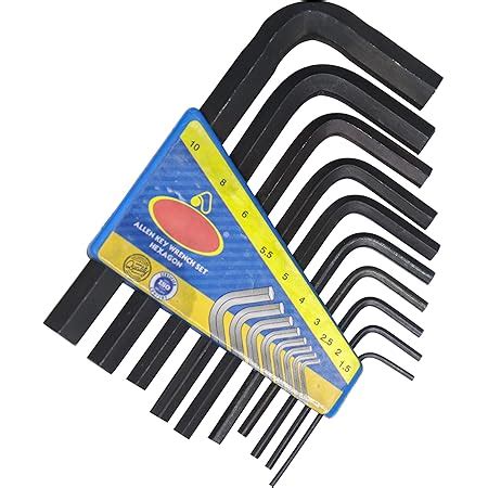 Electronic Spices Allen Wrench/hex Key Set 10pcs Small Allen Wrenches ...