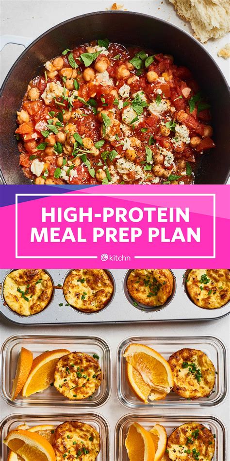 High-Protein Meal Prep Plan with Oranges and Muffin Tins