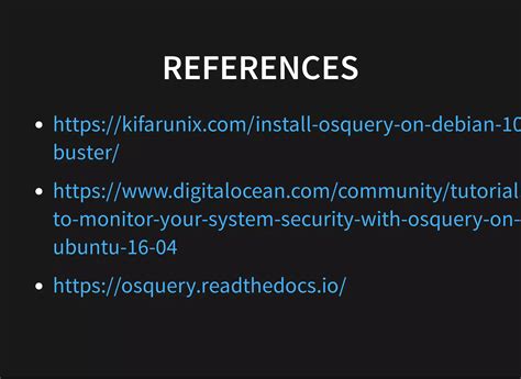 OSQuery - Monitoring System Process | PDF