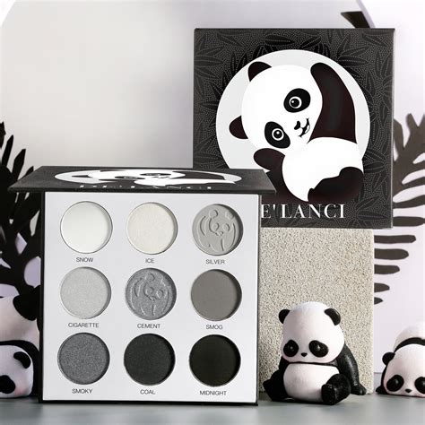 Buy DE'LANCI Panda Grey Eyeshadow Palette Online in India | De'Lanci ...