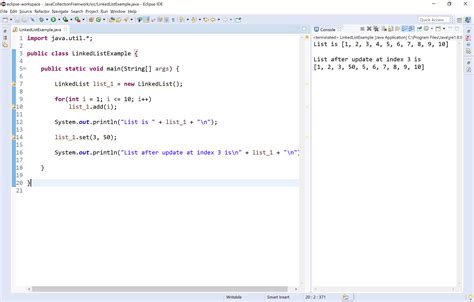 First Program in Linked List in Java 的图像结果