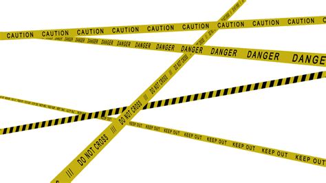 Caution Tape PNG Images Transparent Background