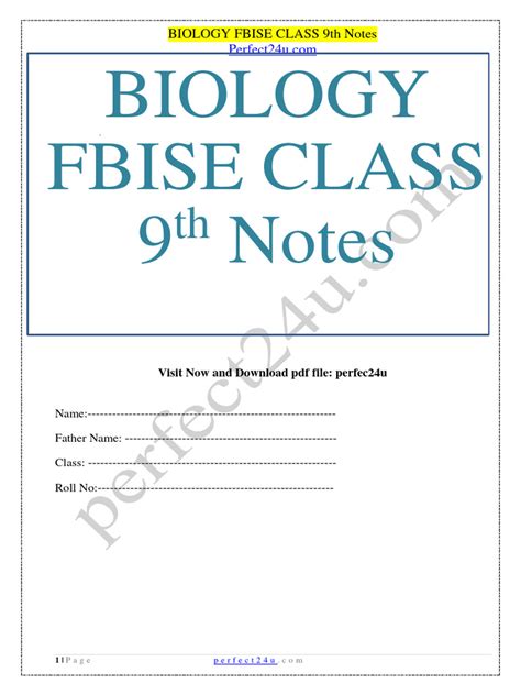 Image result for Notes Alan Class 9 Bio
