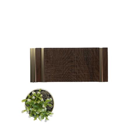Rough Cut Decolux Series Decorative Wall Panel Wood Brown 8x0.68 Ft ...
